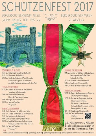 2017 - Schützenfestplakat